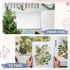 Fuyoooo 5″ x 7″ Gel Printing Plate Starter 5» × 7», as shown in the picture