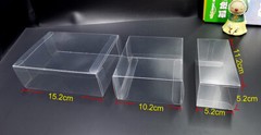 10PCS PVC Boxes Wedding Party Favour Gift Display Storage Box Clear Plastic Cube