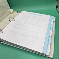Martha Stewart Our Wedding Keepsake 3 Hole Ring Bound Planner Binder Photo Book