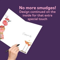 Beautiful Gold 80th Birthday Cards for Women Men – Wonderful Golden Cocktails…