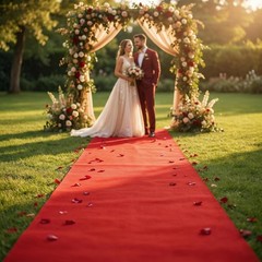 Disposable Aisle Runner, Red, 3×100 Feet | Thicken