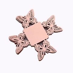 50 Metallic 4 in Mini Butterfly Square Cupcake Dessert PAPER LINERS Party Events