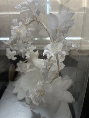 NOS Wilton Enterprises Petite Spring Song White Wedding Ornament Centerpiece