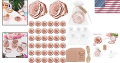 Elegant Rose Gold Wedding Party Favors
