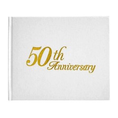 50th WEDDING ANNIVERSARY GUEST BOOK, CAKE SERVER, CAKE TOP 3PC SET Victoria Lynn