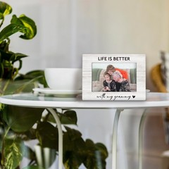 Grammy 4×6 Picture Frame, Grandkids Photo Frame, GrammyGifts for Grandma, Gif…