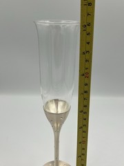 Wedding Toasting Flutes THINGS REMEMBERED Set of 2 Flutes Glamour Elegant