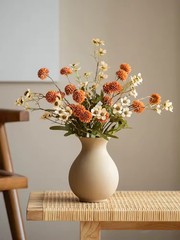 Artificial Flower Centerpiece for Dining Table Wedding Party Decor
