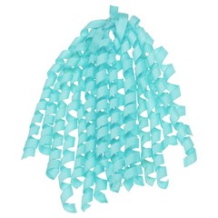 6 Count 6″ Large Curly Bows for Gift Wrapping Curling Ribbon Light Blue