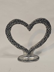 Celtic Knot Wedding Cake Topper Pewter Figurine Fellowship Foundry US Made *NEW*