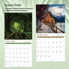 Calendar 2026-2027 – 2026-2027 Wall Calendar 18 months from Jul. 2026 – Dec. …