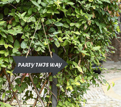 Arrow Chalkboard Signs 13.85 x 6 Inches Acrylic Hanging Direction Signage with J