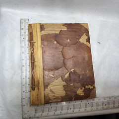 Country Leaves Photo Album Scrapbook Handcrafted new 10.5″x13″ 31 pages new