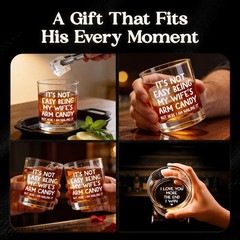 AXIARA Husband Birthday Gifts for Men – 11 oz 11 Ounces, White – Arm Candy