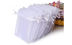 Wedding Favor Bags Premium Sheer Organza Bag Jewelry Christmas Festival 100 Pack