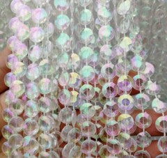 99FT/30M Multi-Color Acryli Crystal Beads Garland Wedding Decorations Party
