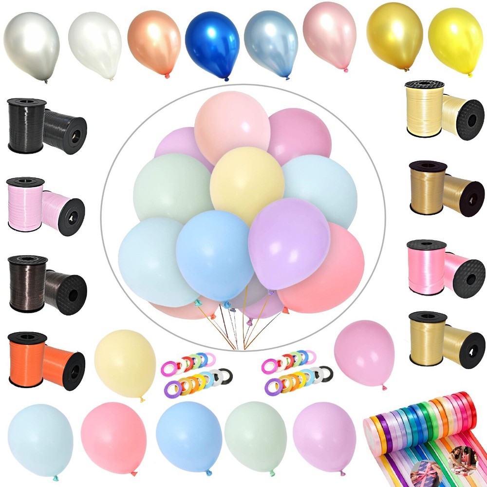 100 Metallic PEARLISED HELIUM BALLOON NEW BALLONS Quality Birthday Wedding
