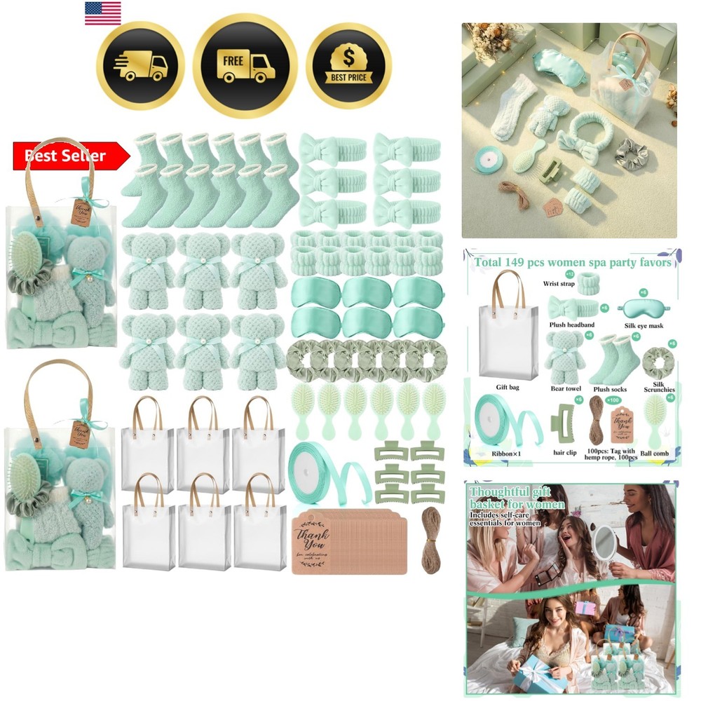 6 Set Spa Gifts Bulk for Women, Sleepover Party Favors Supplies for Bridesmai…