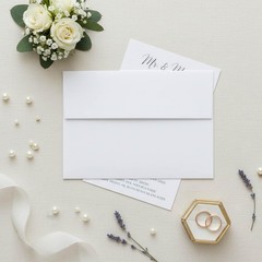YINUOYOUJIA 100 Pack A4 Envelopes,4×6 White Envelopes,Self 4×6 inches,