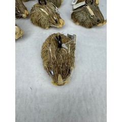 8 Pottery Barn Natural Straw Bunny Rabbit Place Card Holders Spring New w/ Tags