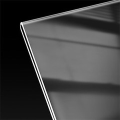 Acrylic Sign Holder, Clear Double Sided Clear Table Menu Vertical Display