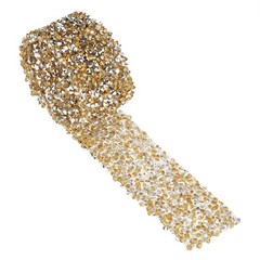 Mesh Wrap Roll Sparkle Crystal Rhinestone Ribbon Wedding Decoration