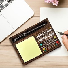 Thank You Teacher Gifts for Women Men Sticky Note Holder Teacher Appreciation…