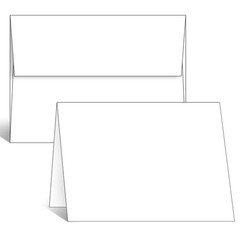 Blank Cards With Envelopes 5×7 – 25 Pack Cardstock and Envelopes, Blank Thank…