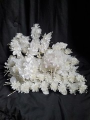 Wedding Floral Bundle Of 32 Pieces/white/Ivory/Iridescent/Picks/Stems/Flower/Lot
