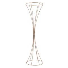 3Pcs Hourglass Wedding Flower Stand – Gold, Different Sizes, Table Centerpieces