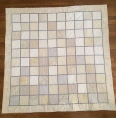 Wedding Guest Book Alternative, Custom Handmade Multi-Color Signature Quilt