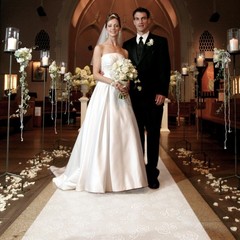 Aisle Runner for Wedding, Rose, 3×100 Feet, 50g | Thickened, White Walkway, I…