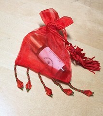 Jewelry Bags Organza Bags Red Gift Pouch Candy Wedding Favor Mix 5×7 3×4 48pcs