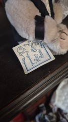 Country Cozy’s Originals Vintage Wedding Teddy Bear Bride and Groom Set with Tag