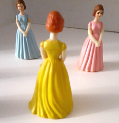 Vintage Debutante Formal Dress Gloves MCM Birthday 60s Cake Topper Hong Kong 3″