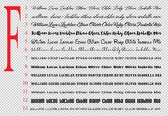 Custom Iron on Sticker Heat Transfer Decal Name Slogan DIY Shirt Wedding Favour