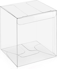 Durable Transparent Favor Boxes for Macarons – 25 pcs, Perfect for Events