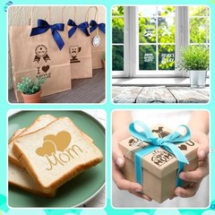 36-Piece Reusable Mother’s Day Father’s Day Cookie Cake Templates