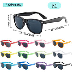 8-64Pcs Colorful Party Glasses Wedding Sunglass Bulk for Guests Bachelorette Par