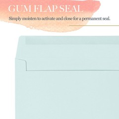 Invitation Envelopes, 120-Pack 4×6 Envelopes for Invitations, Pastel Colored …
