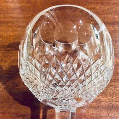 2 Waterford Colleen Oversize Hock Wine Glasses