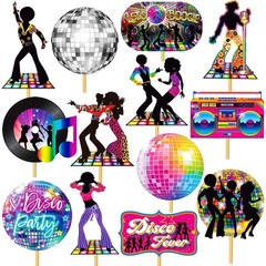 26pcs 1970s Disco Fever Party Centerpiece Sticks 70s Disco Party Decorations …