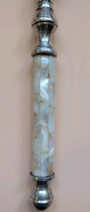 Vintage Mother Of Pearl Beach Cottage Wedding Cake Pie Server Spatula