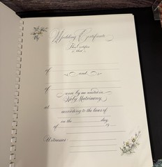 Vintage 1950’s CR Gibson Our Wedding Record Book& Photo Album New in Box Unused