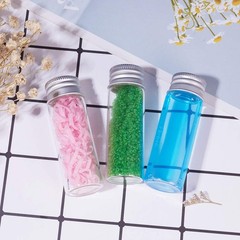 BENECREAT 20 Pack 15ml/0.5oz Glass Bottles Sample 15ml-0.86×2.75″, Clear