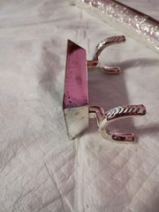 Silver Plated Marriage Certificate Holder/ With Stand 9 Inches