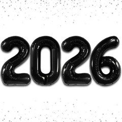 Black 2026 Balloons 42 Inch, Giant – Graduation Large, 42