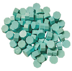 Light Aqua (solid) Sealing Wax Beads for Envelopes & Invitations, appr 250 beads