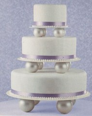 New in Package Wilton 2″, 2.5″ Globe Pillar Set & 3″ Globe base Set, you pick