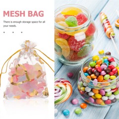 100pcs Jewelry Pouches Small Gift Bags Drawstring Gift Bags Candy Pouches for